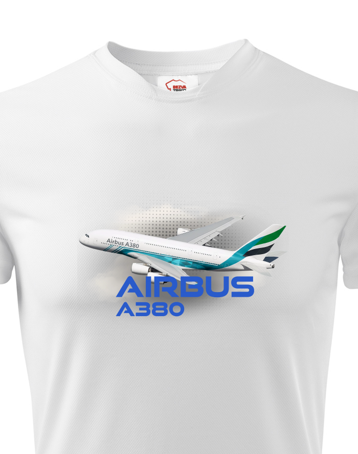 Dětské funkční tričko Airbus A380