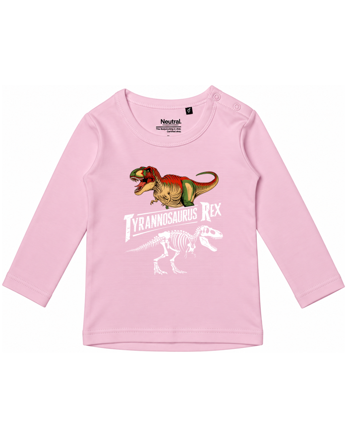Dětské tričko s dlouhým rukávem Tyrannosaurus Rex