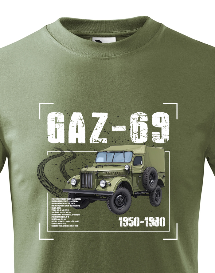 Dětské tričko GAZ-69