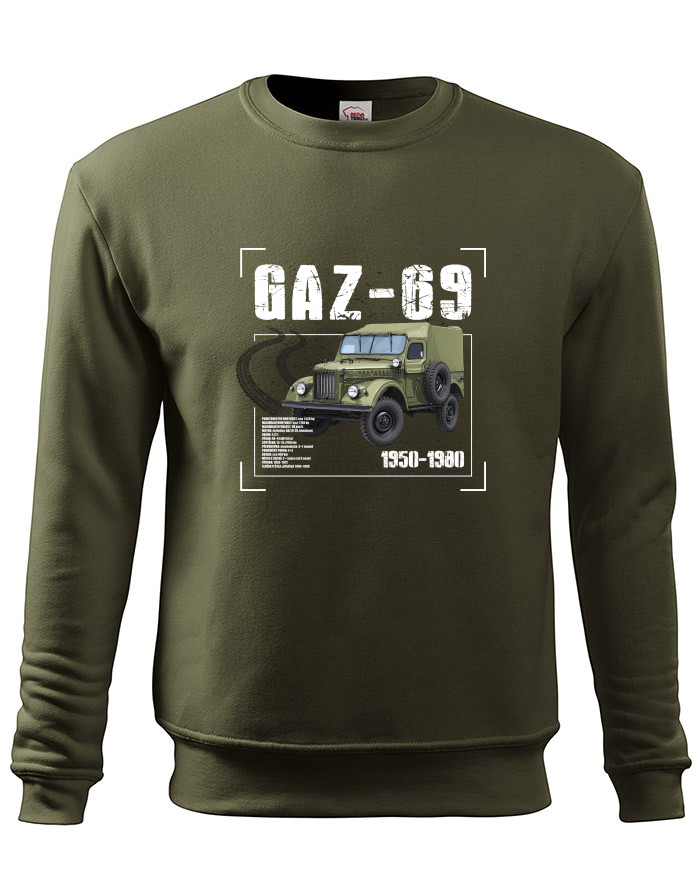 Dětská mikina bez kapuce GAZ-69