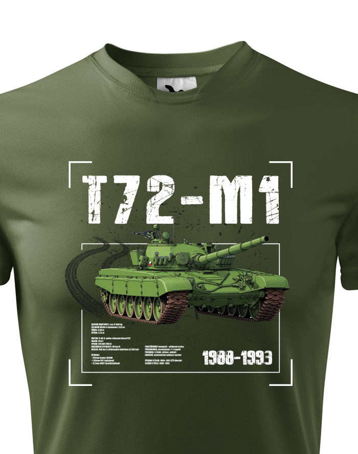 Pánské funkční tričko T-72 M1