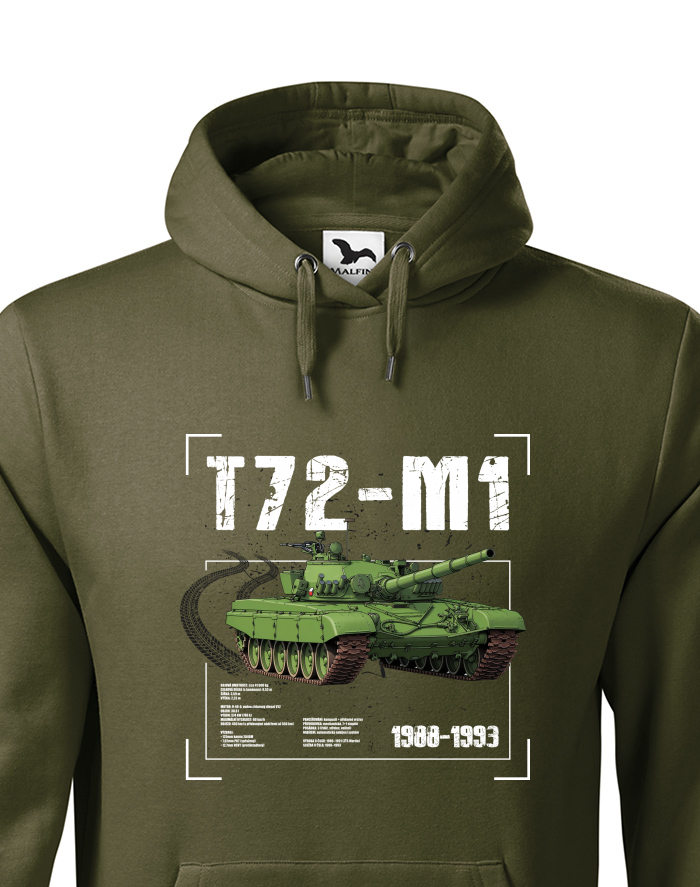 Pánská mikina s kapucí T72-M1