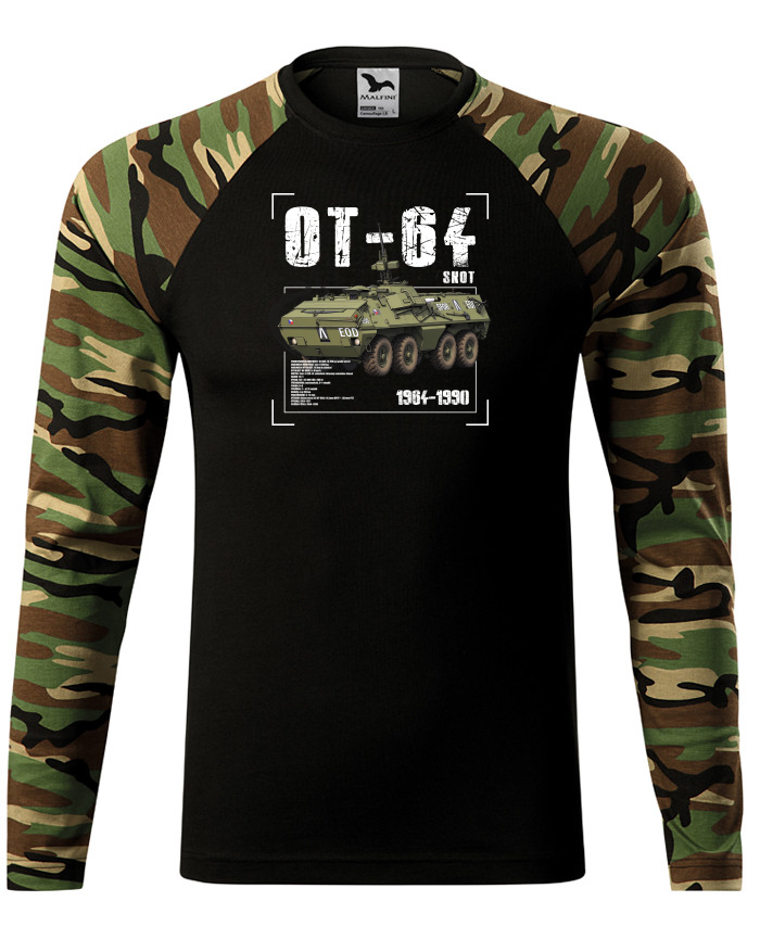 Unisex tričko s dlouhým rukávem OT-64 Skot