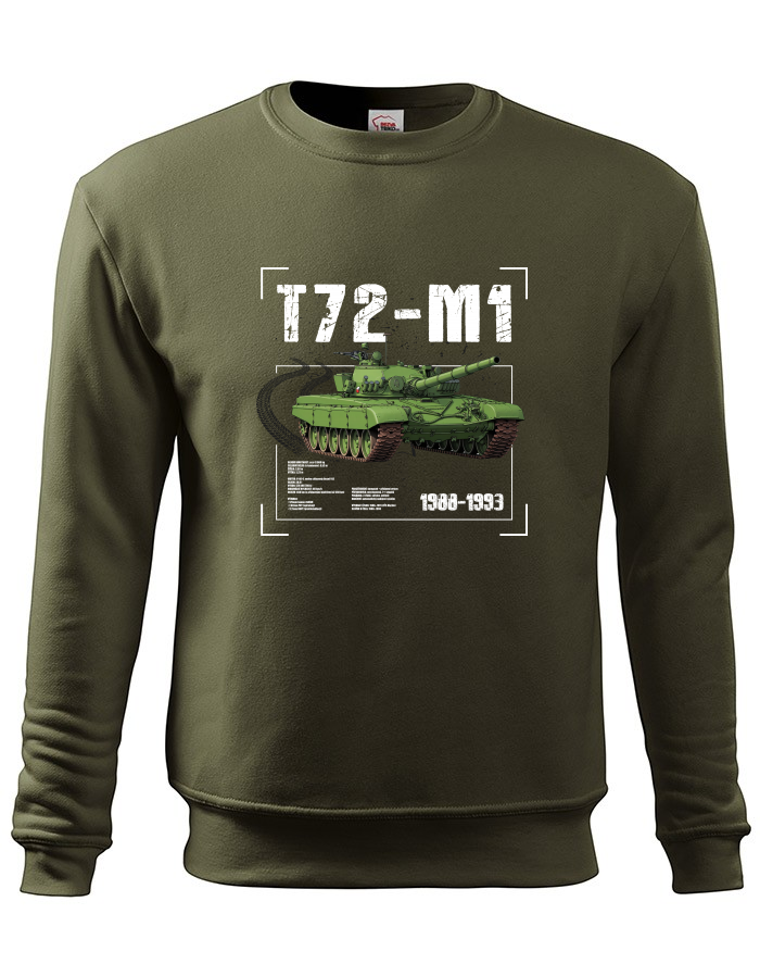 Dětská mikina bez kapuce T72-M1