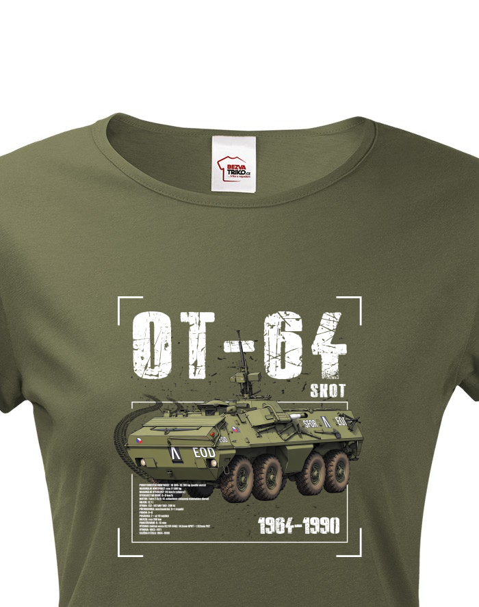 Dámské tričko OT-64 Skot EOD