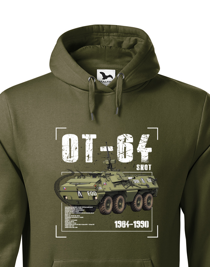 Pánská mikina s kapucí OT-64 Skot