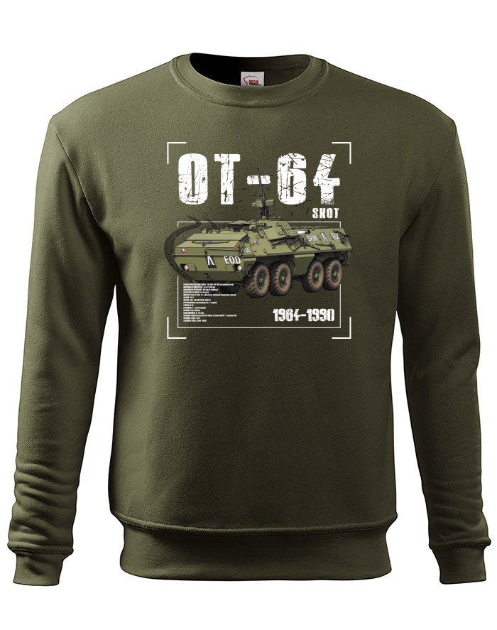 Pánská mikina bez kapuce OT-64 Skot