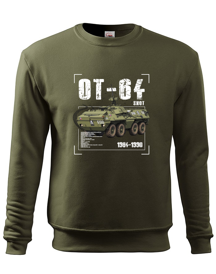 Dětská mikina bez kapuce OT-64 Skot