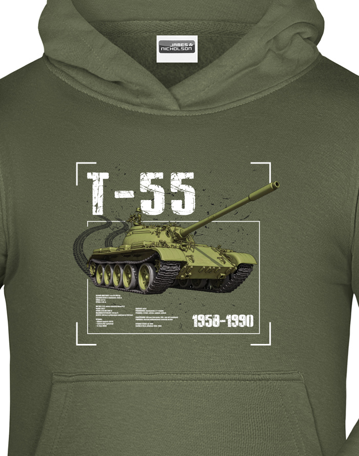 Dětská mikina s kapucí T-55