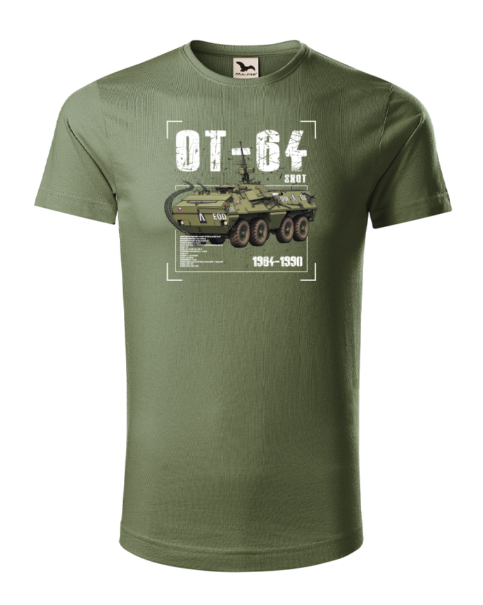 Pánské tričko OT-64 Skot – bio bavlna