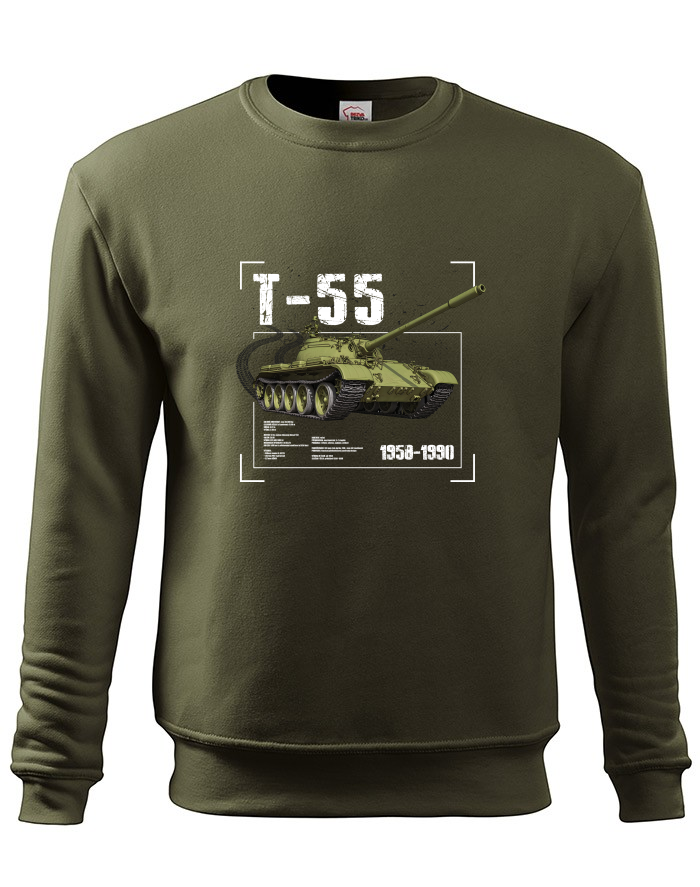 Dětská mikina bez kapuce T-55