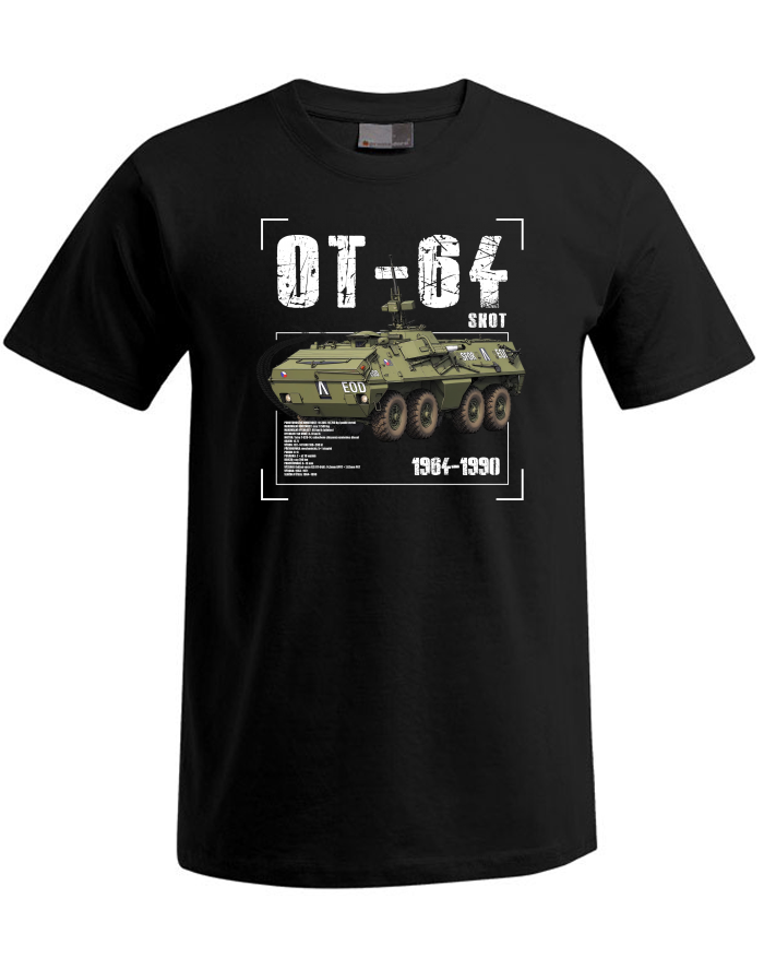Pánské tričko Plus Size OT-64 Skot