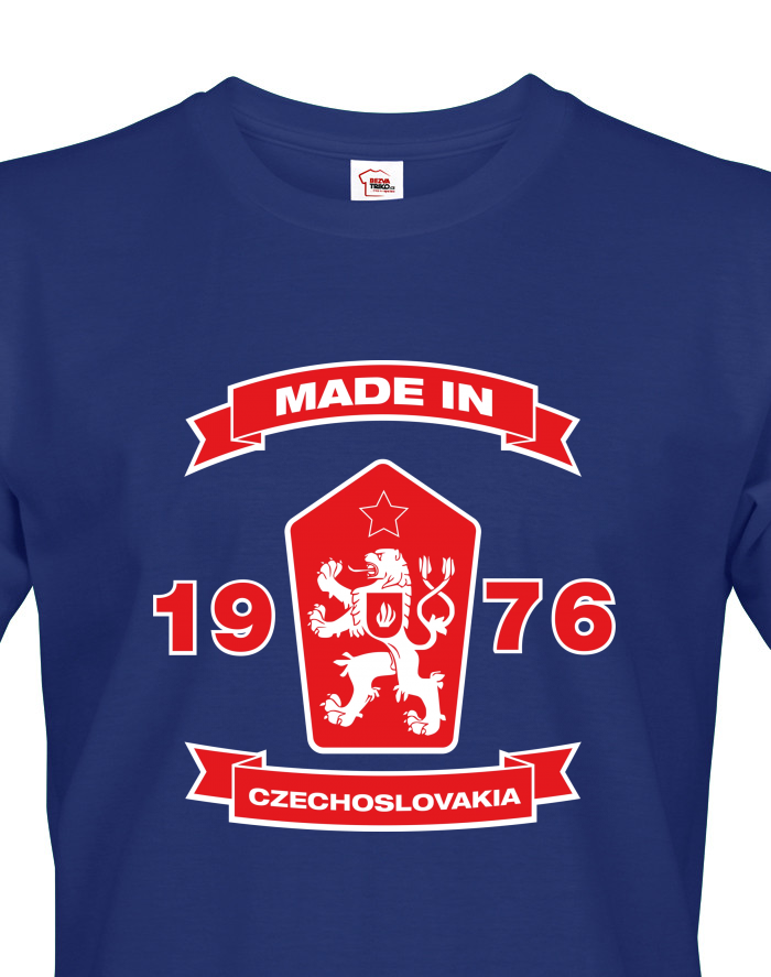 Pánské tričko Made in Czechoslovakia 1976