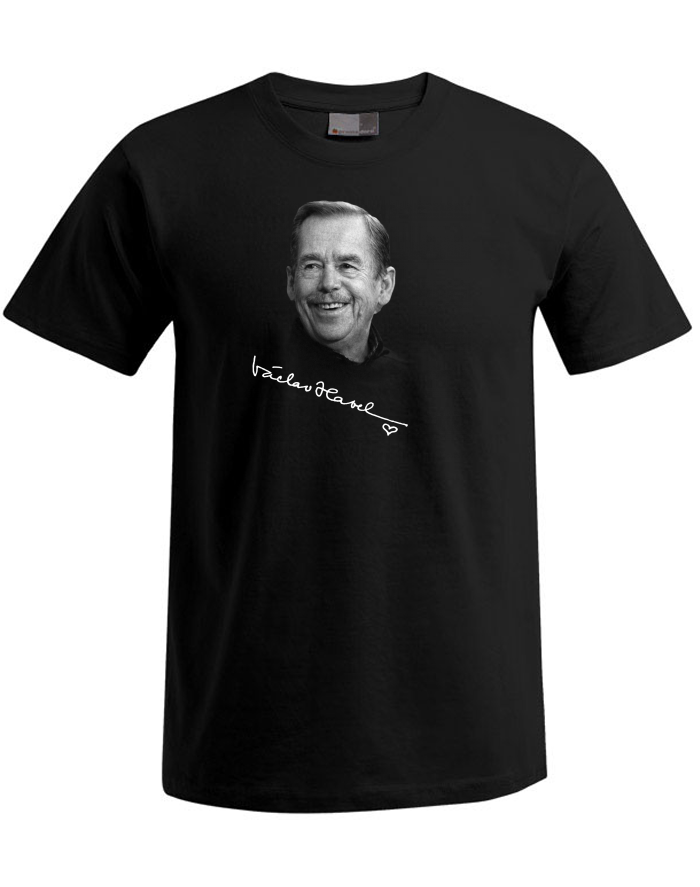 Pánské tričko Plus Size Václav Havel