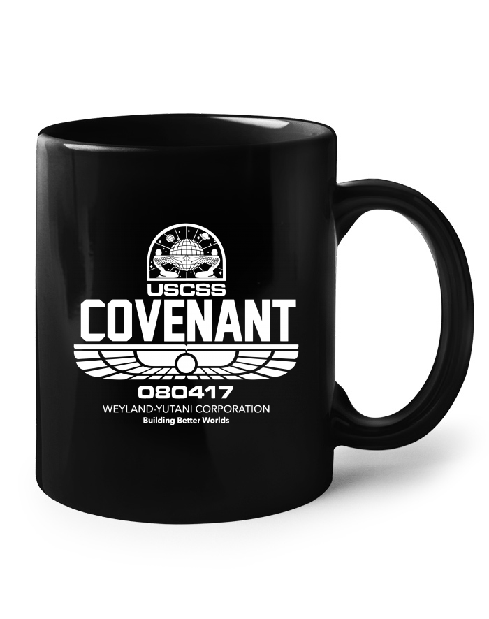 Keramický hrnek USCSS Covenant černý