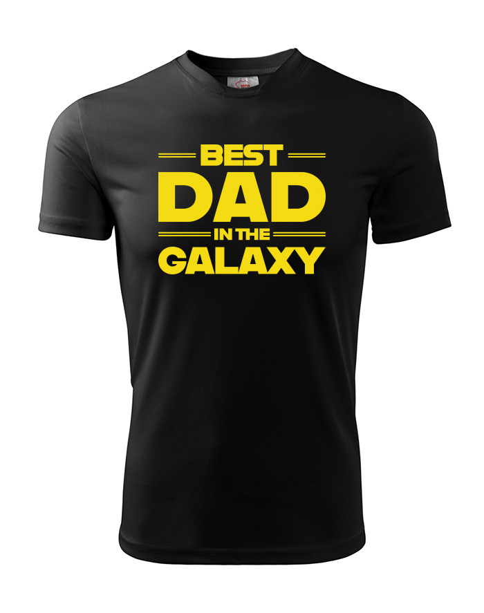 Pánské funkční tričko Best Dad In The Galaxy