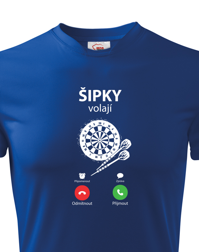 Dětské funkční tričko Šipky volají