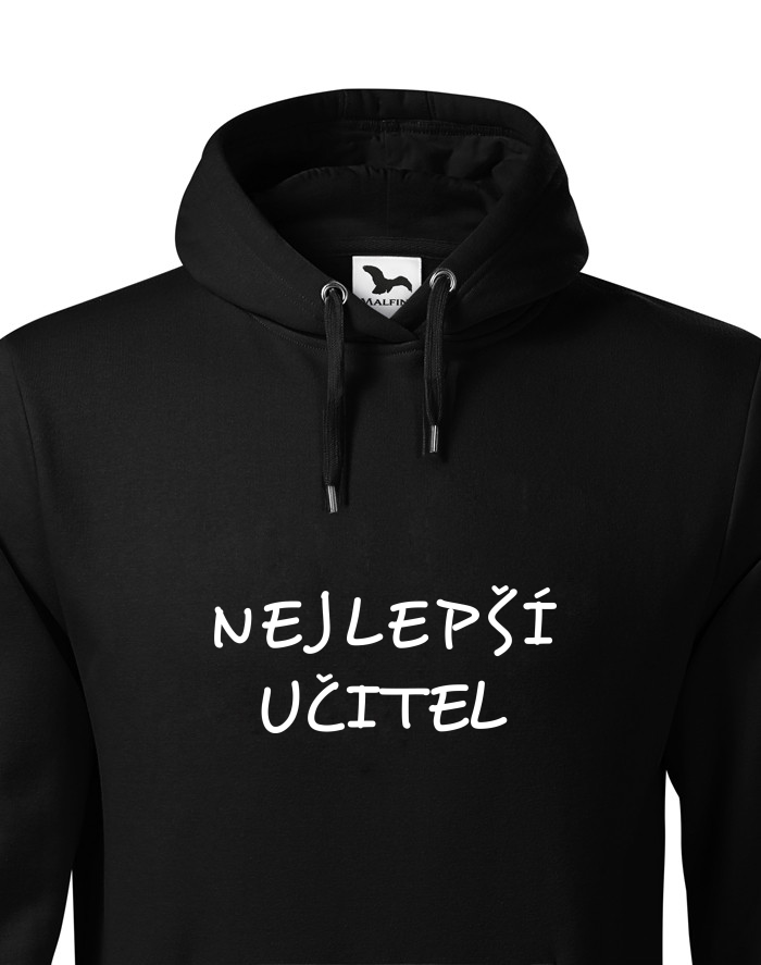 Pánská mikina s kapucí Nejlepší učitel