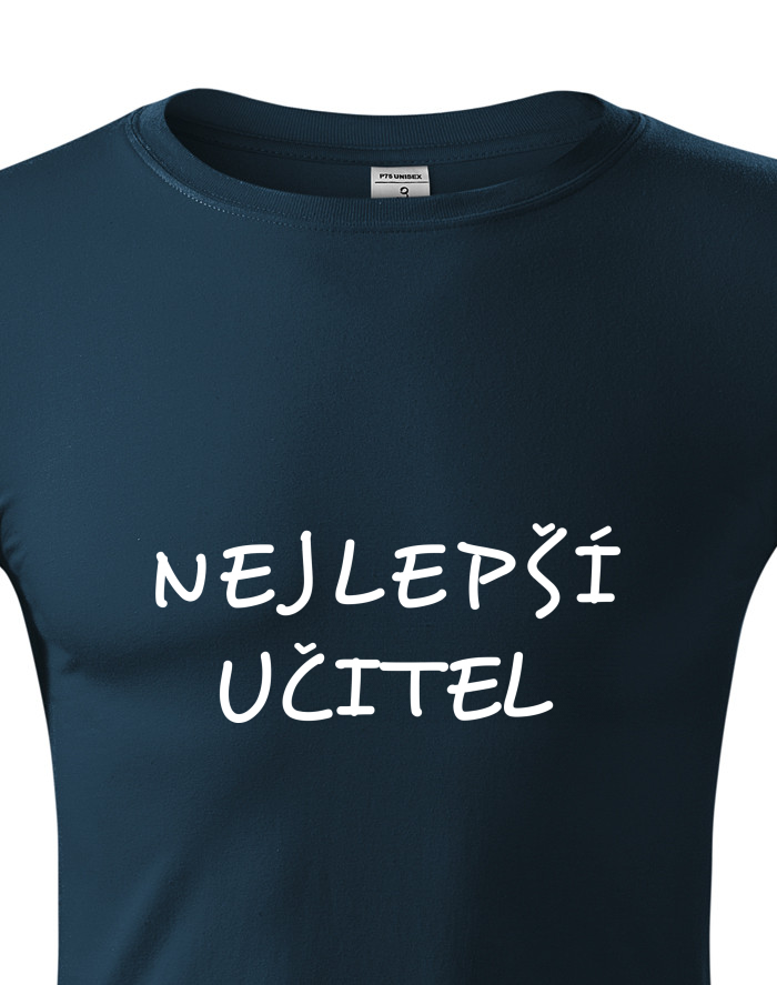 Unisex tričko s dlouhým rukávem Nejlepší učitel
