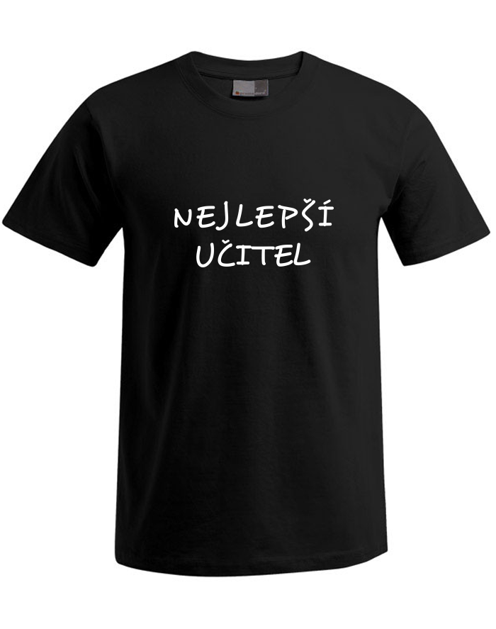Pánské tričko Plus Size Nejlepší učitel