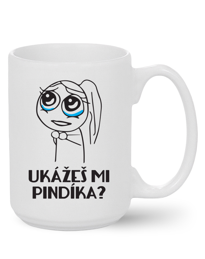 Keramický hrnek MAX Ukážeš mi pindíka