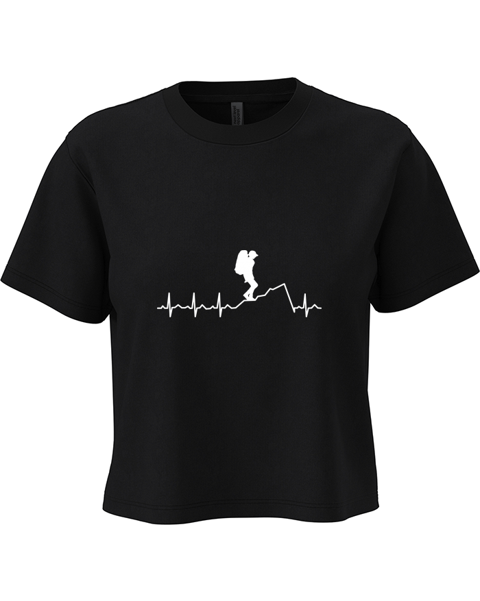 Dámský crop top Tep turisty