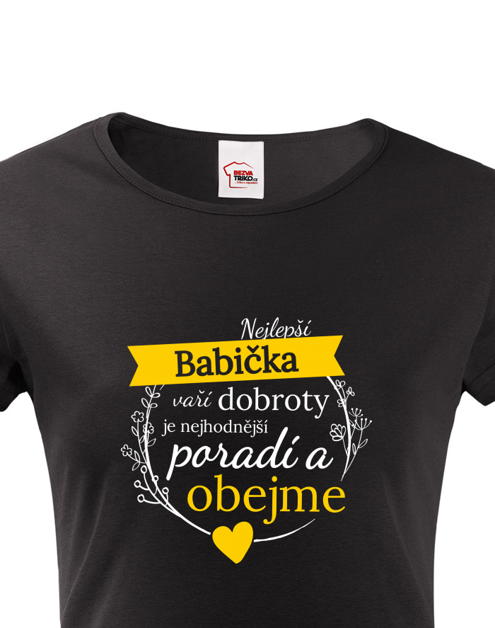 Dámské tričko Nejlepší babička