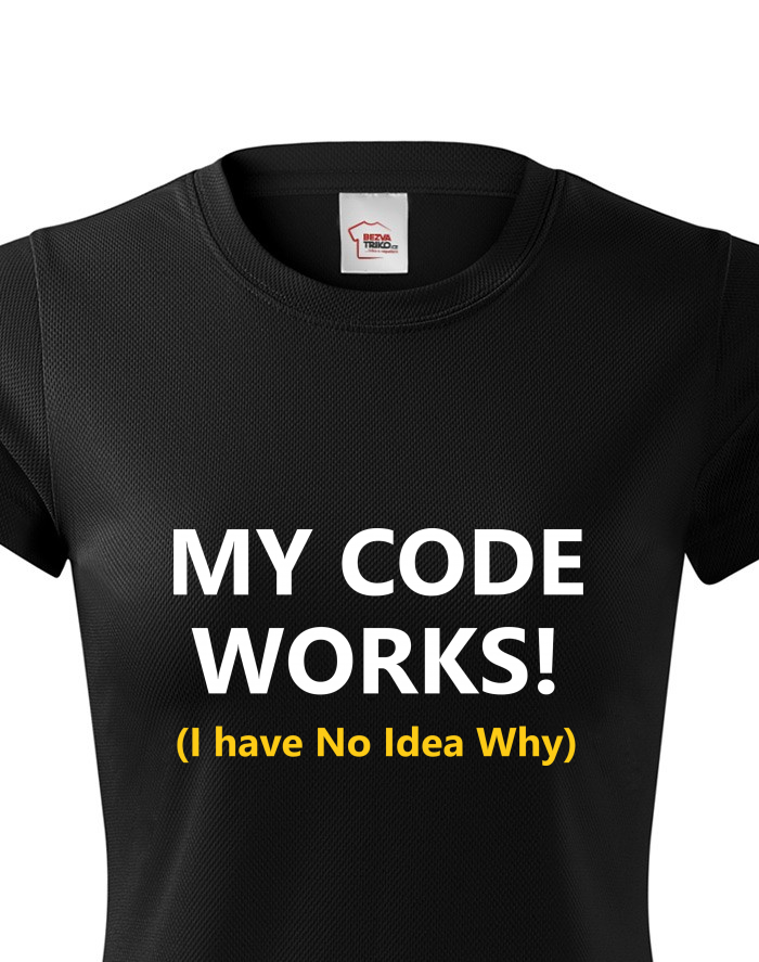 Dámské funkční tričko My Code Works