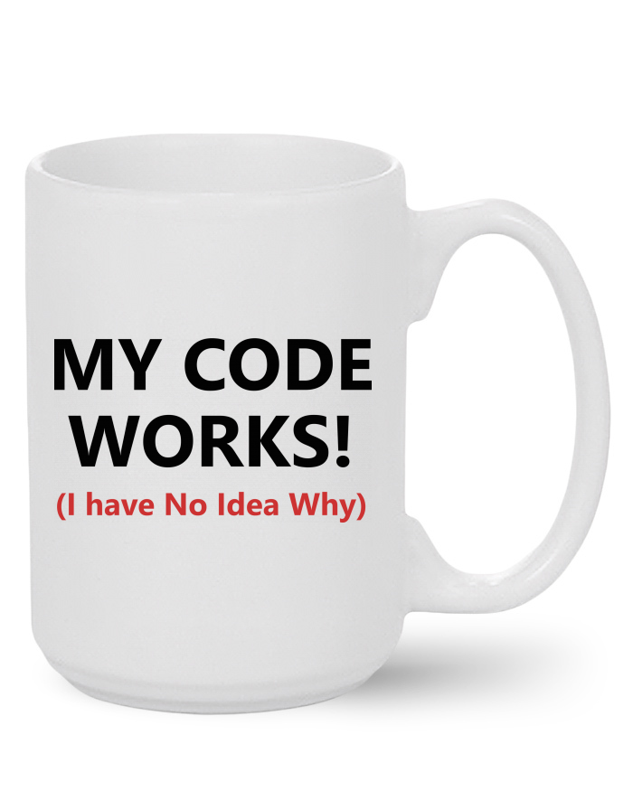 Keramický hrnek MAX – My Code Works