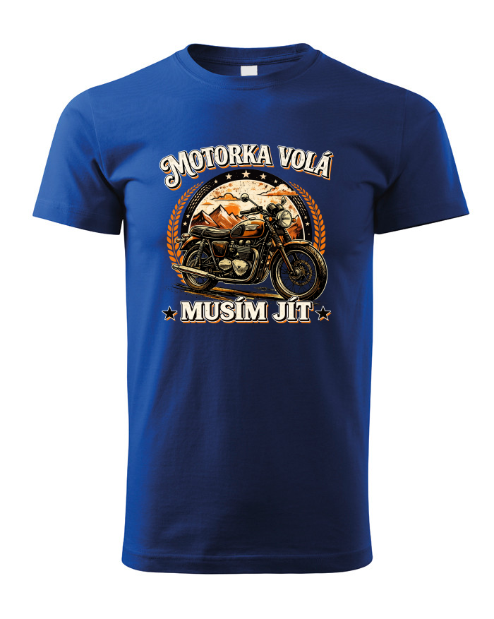 Dětské tričko Motorka volá