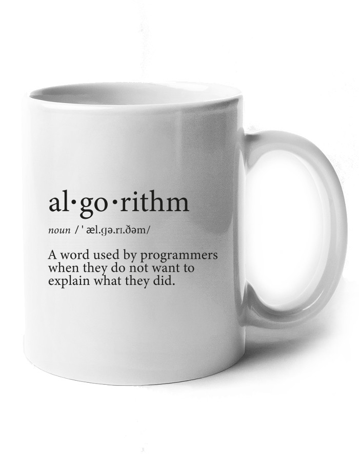Keramický hrnek Algorithm