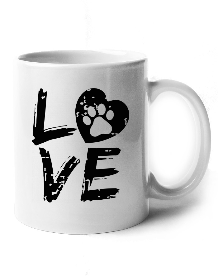 Keramický hrnek Dog Love