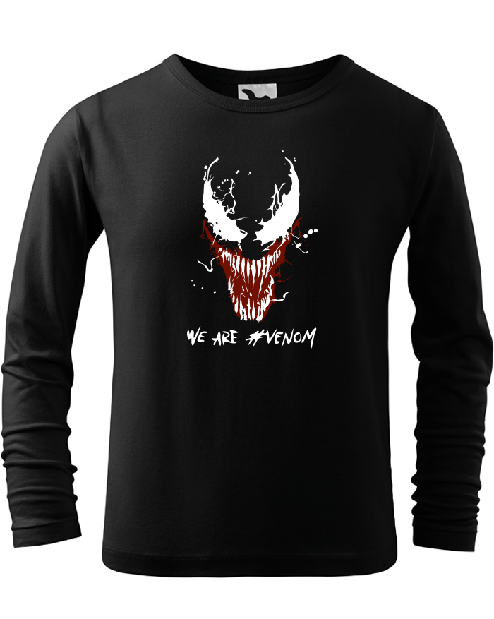 Dětské triko s dlouhým rukávem Venom od Marvel