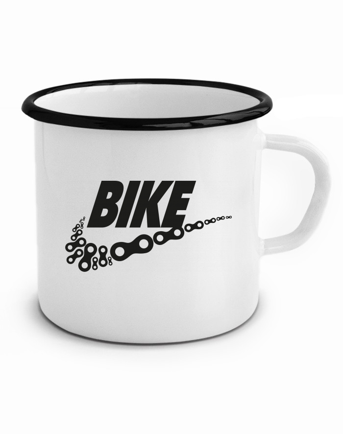 Plechový hrneček Bike