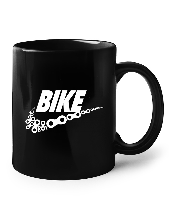 Keramický hrnek – černý – BIKE