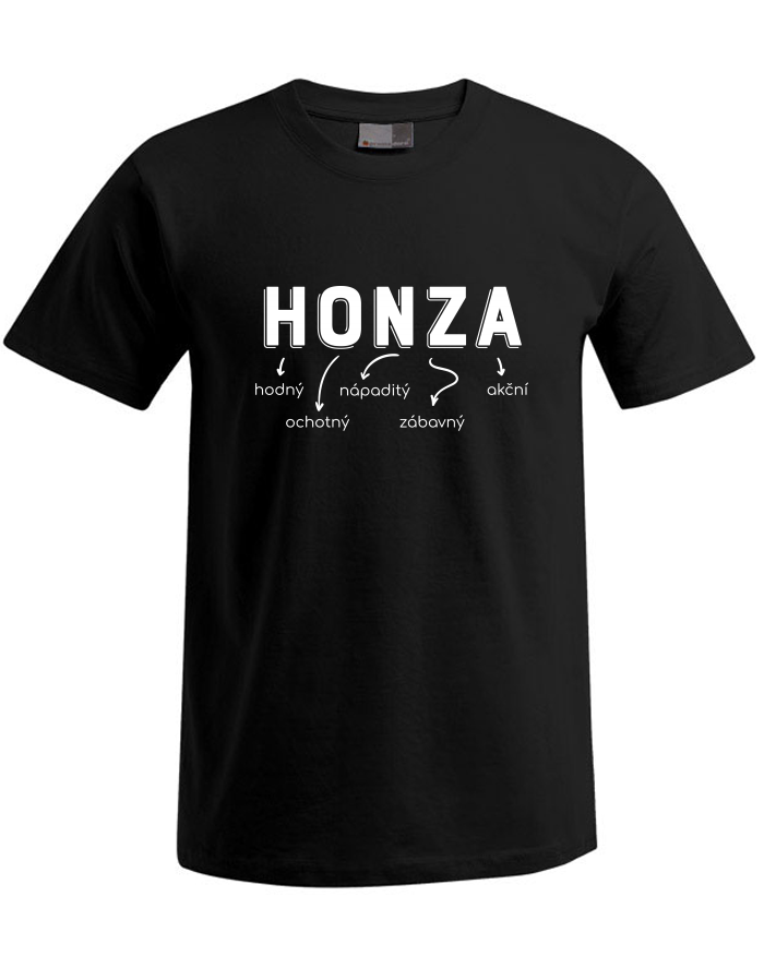 Pánské tričko Plus Size Honza – nosný, napravlivý, okení