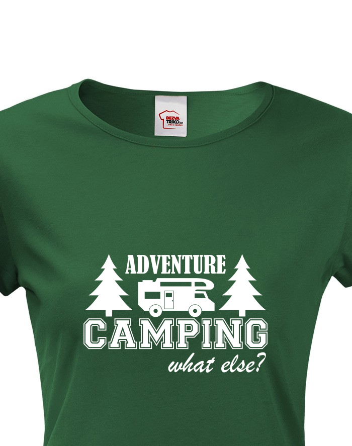 Dámské tričko Adventure Camping