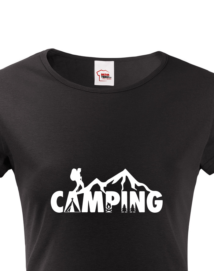 Dámské tričko Camping