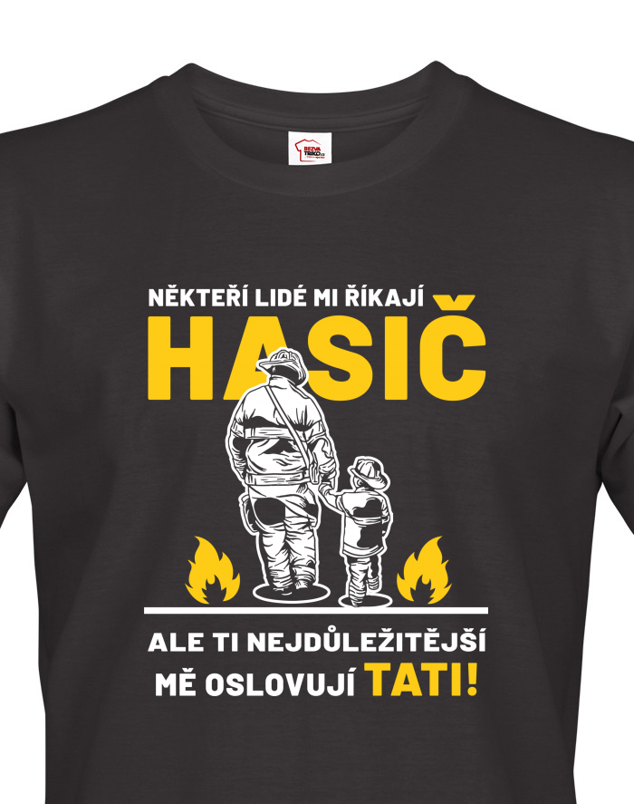 Pánské tričko Hasič táta