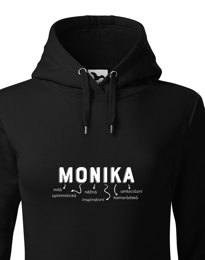 Dámská mikina s kapucí – Monika, naše nejstarší