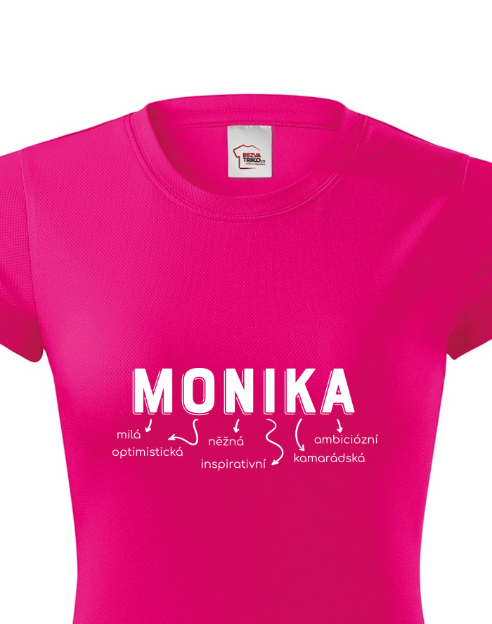 Dámské funkční tričko Monika – řešení všech problémů
