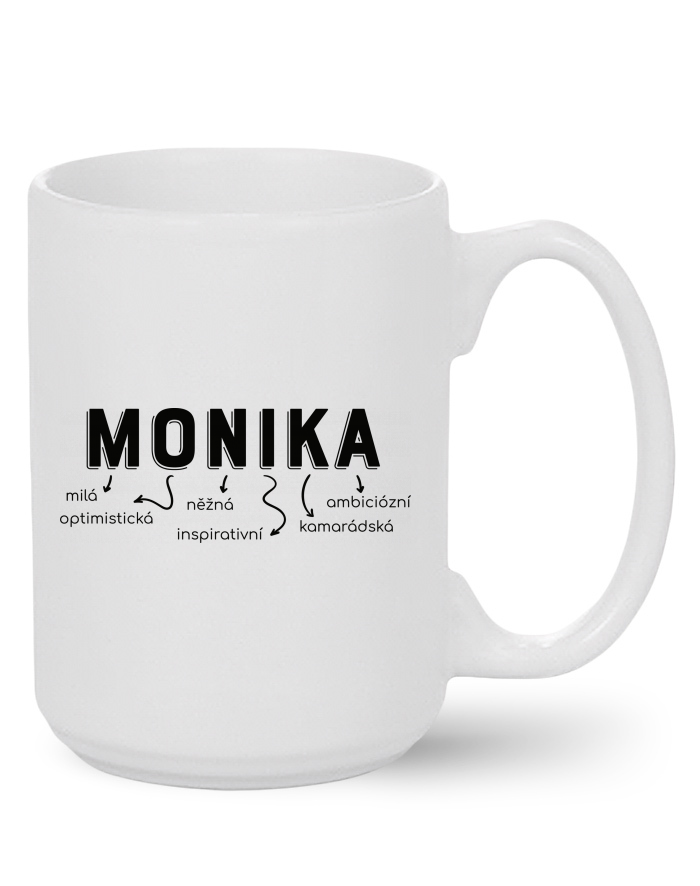 Keramický hrnek MAX – Monika, neřvi na mě!