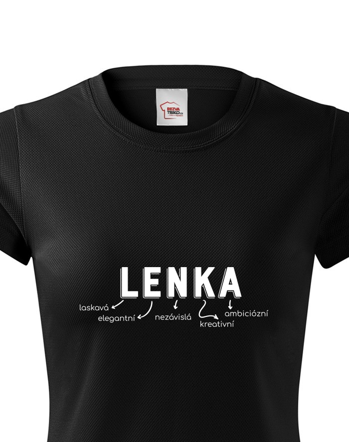 Dámské funkční tričko Lenka – o skvělé ženy