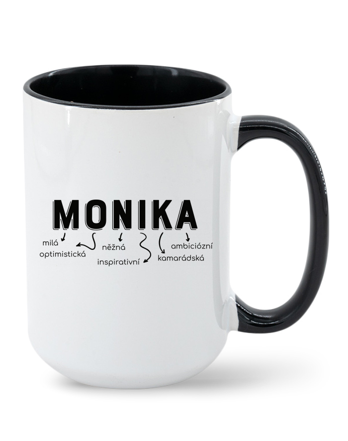 Keramický hrnek MAX Monika – rukojmí svátku