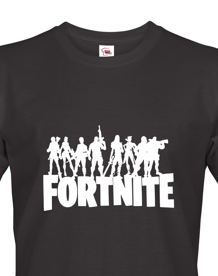 Battle royale tým – pánské tričko s krátkým rukávem