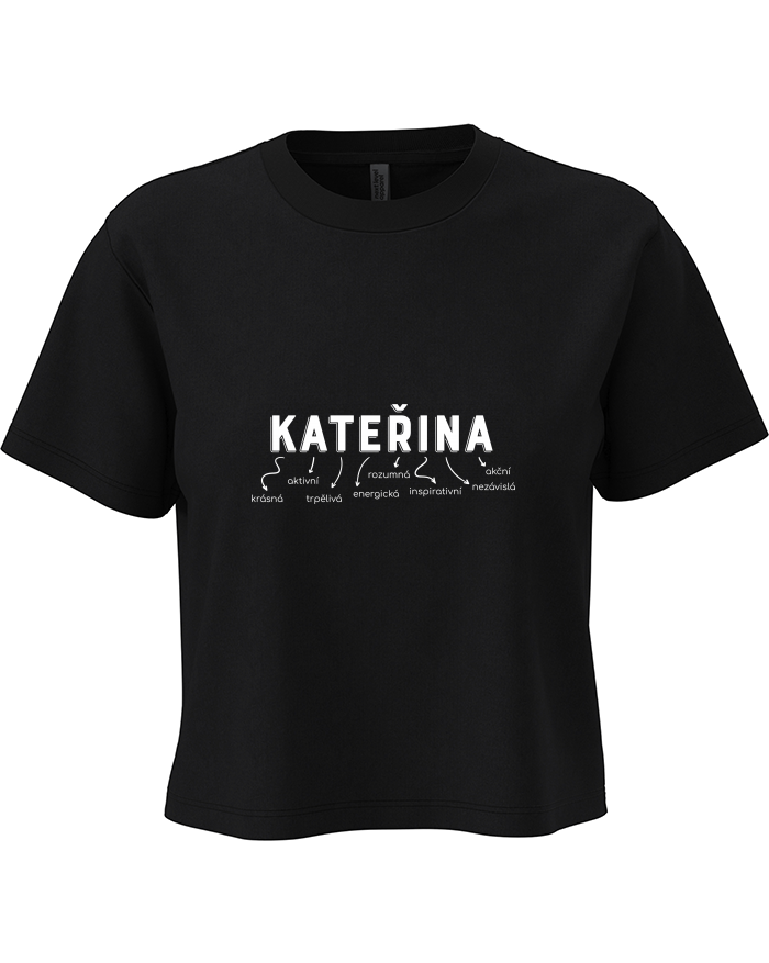Dámský crop top Kateřina – královna všech vlastností