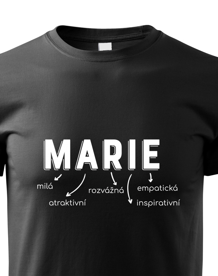 Dětské tričko Marie – milá, rozvážná, empatická