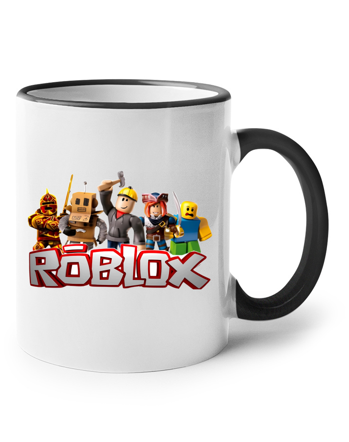 Keramický hrnek s barevným uchem Roblox – 3161