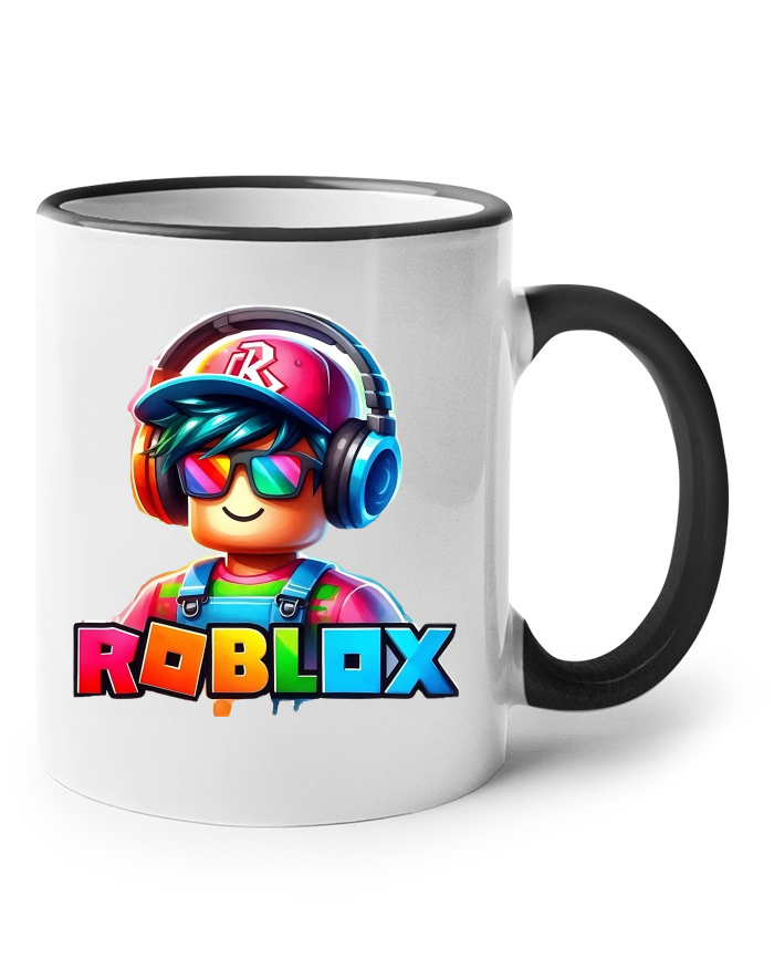 Keramický hrnek s barevným uchem – Roblox 4