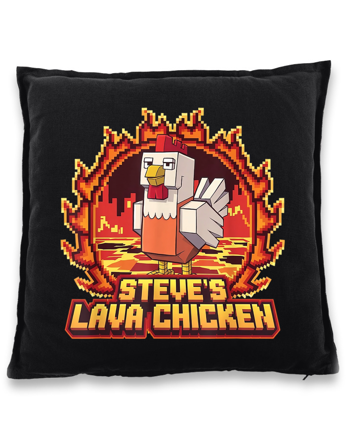 Bavlněný polštář Steve´s Lava Chicken